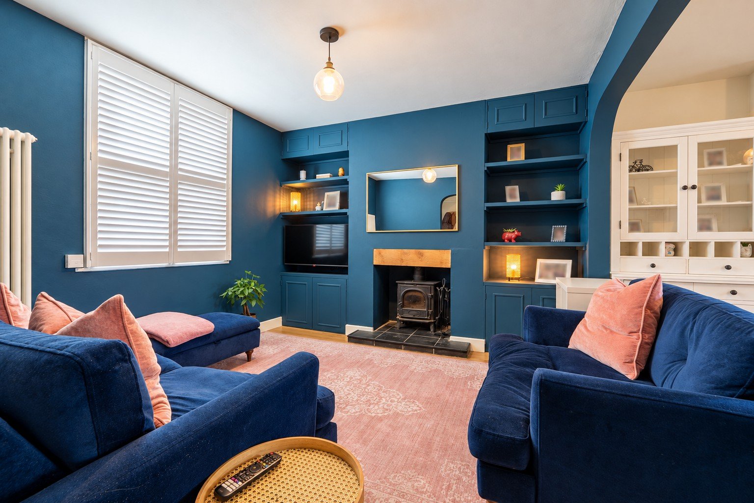 Living room property photography Oxfordshire