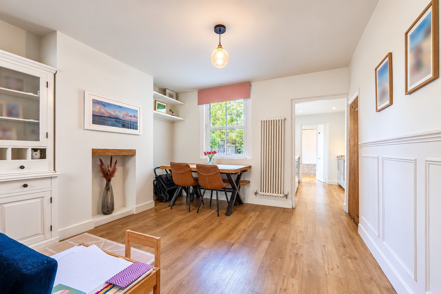 Living room property photography in Oxfordshire